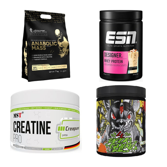 Masseaufbau für Fortgeschrittene: Kevin Levrone Anabolic + 3 weitere – alle enthaltenen Artikel