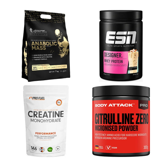 Masseaufbau für Fortgeschrittene: Kevin Levrone Anabolic + 3 weitere – alle enthaltenen Artikel