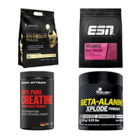 Masseaufbau für Fortgeschrittene: Kevin Levrone Anabolic + 3 weitere