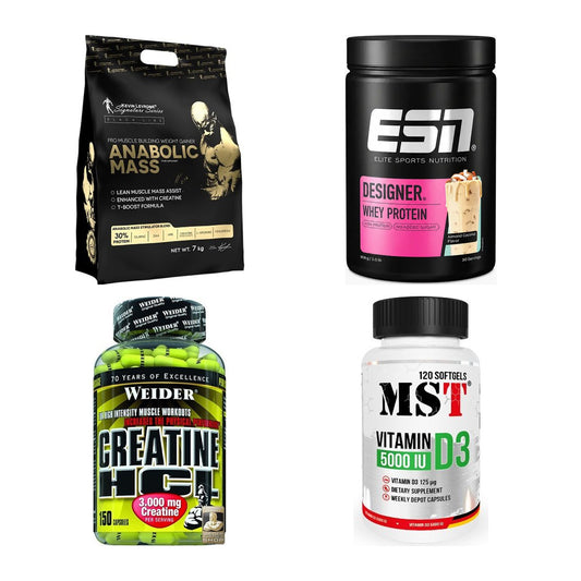 Masseaufbau für Fortgeschrittene: Kevin Levrone Anabolic + 3 weitere – alle enthaltenen Artikel