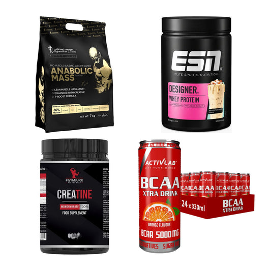 Masseaufbau für Fortgeschrittene: Kevin Levrone Anabolic + 3 weitere – alle enthaltenen Artikel