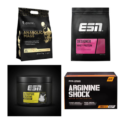 Masseaufbau für Fortgeschrittene: Kevin Levrone Anabolic + 3 weitere – alle enthaltenen Artikel