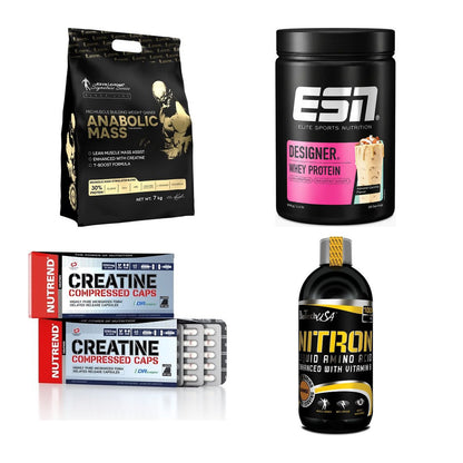 Masseaufbau für Fortgeschrittene: Kevin Levrone Anabolic + 3 weitere – alle enthaltenen Artikel