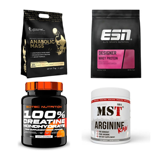 Masseaufbau für Fortgeschrittene: Kevin Levrone Anabolic + 3 weitere – alle enthaltenen Artikel