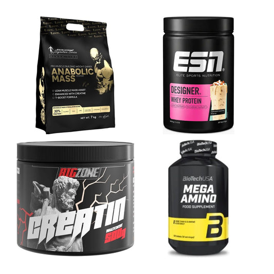Masseaufbau für Fortgeschrittene: Kevin Levrone Anabolic + 3 weitere – alle enthaltenen Artikel