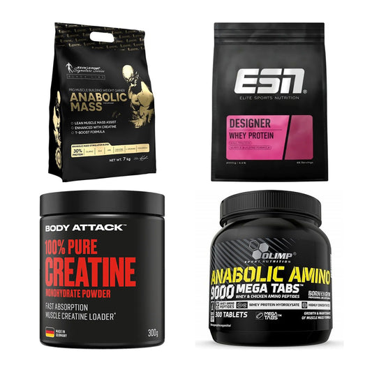 Masseaufbau für Fortgeschrittene: Kevin Levrone Anabolic + 3 weitere – alle enthaltenen Artikel