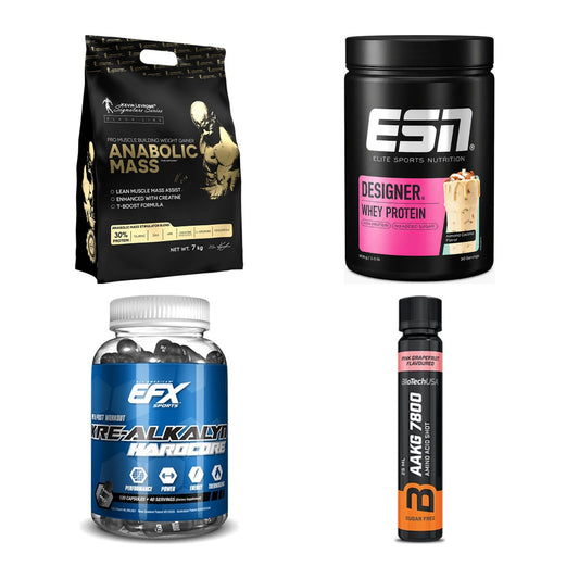Masseaufbau für Fortgeschrittene: Kevin Levrone Anabolic + 3 weitere – alle enthaltenen Artikel