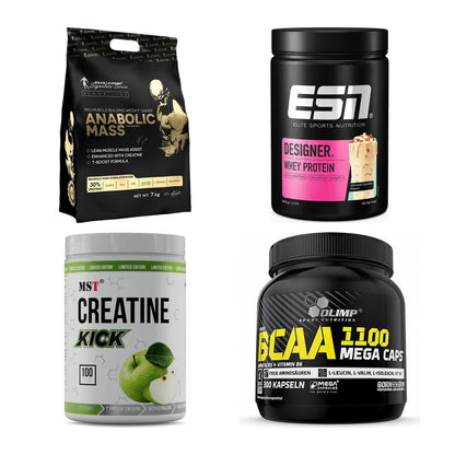 Masseaufbau für Fortgeschrittene: Kevin Levrone Anabolic + 3 weitere – alle enthaltenen Artikel