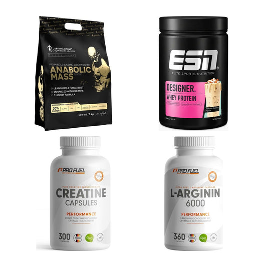 Masseaufbau für Fortgeschrittene: Kevin Levrone Anabolic + 3 weitere – alle enthaltenen Artikel