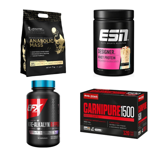 Masseaufbau für Fortgeschrittene: Kevin Levrone Anabolic + 3 weitere – alle enthaltenen Artikel