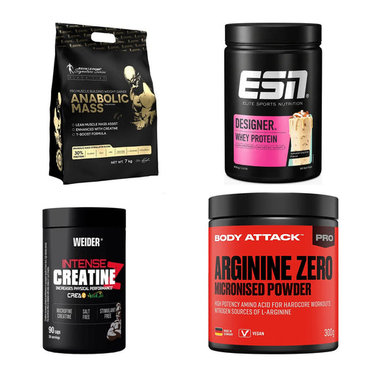Masseaufbau für Fortgeschrittene: Kevin Levrone Anabolic + 3 weitere – alle enthaltenen Artikel