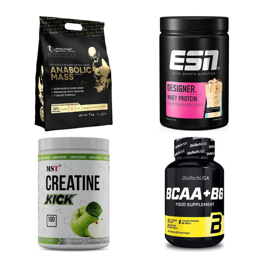 Masseaufbau für Fortgeschrittene: Kevin Levrone Anabolic + 3 weitere – alle enthaltenen Artikel