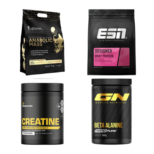 Masseaufbau für Fortgeschrittene: Kevin Levrone Anabolic + 3 weitere – alle enthaltenen Artikel