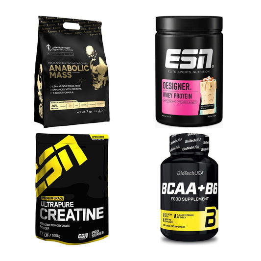 Masseaufbau für Fortgeschrittene: Kevin Levrone Anabolic + 3 weitere – alle enthaltenen Artikel