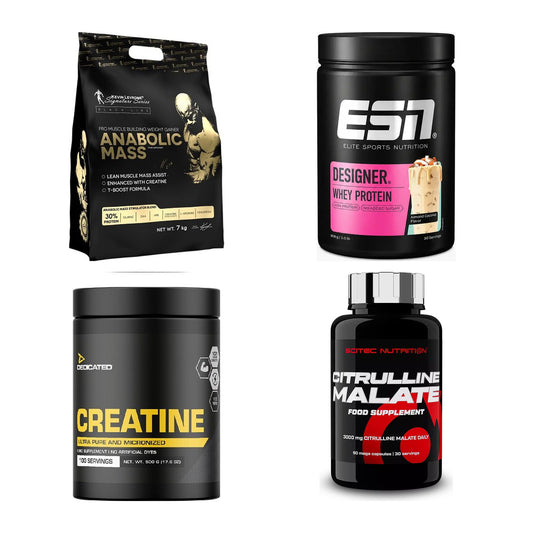 Masseaufbau für Fortgeschrittene: Kevin Levrone Anabolic + 3 weitere – alle enthaltenen Artikel