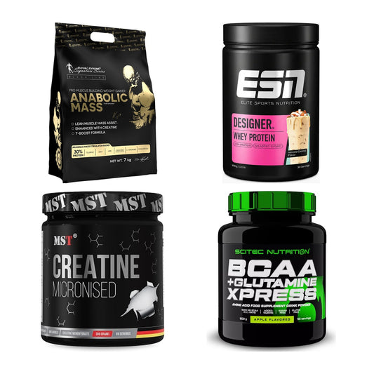 Masseaufbau für Fortgeschrittene: Kevin Levrone Anabolic + 3 weitere – alle enthaltenen Artikel