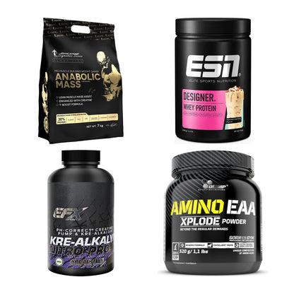 Masseaufbau für Fortgeschrittene: Kevin Levrone Anabolic + 3 weitere – alle enthaltenen Artikel