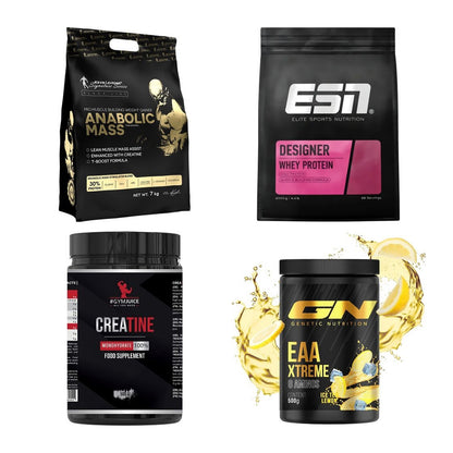 Masseaufbau für Fortgeschrittene: Kevin Levrone Anabolic + 3 weitere – alle enthaltenen Artikel