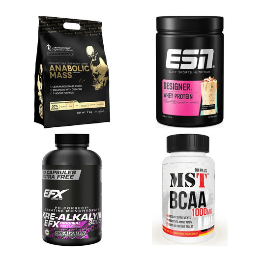 Masseaufbau für Fortgeschrittene: Kevin Levrone Anabolic + 3 weitere – alle enthaltenen Artikel