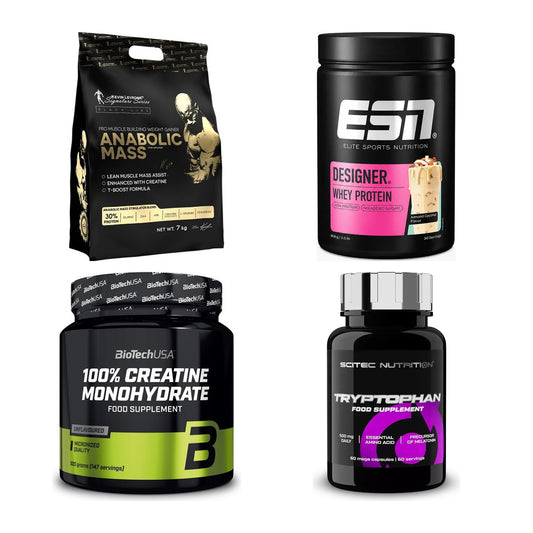 Masseaufbau für Fortgeschrittene: Kevin Levrone Anabolic + 3 weitere – alle enthaltenen Artikel