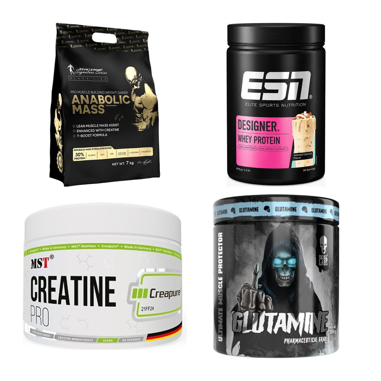 Masseaufbau für Fortgeschrittene: Kevin Levrone Anabolic + 3 weitere – alle enthaltenen Artikel