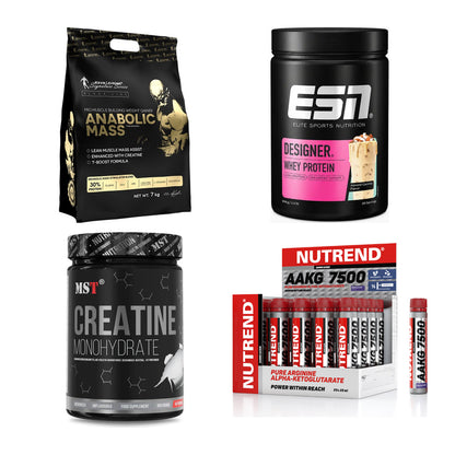 Masseaufbau für Fortgeschrittene: Kevin Levrone Anabolic + 3 weitere – alle enthaltenen Artikel