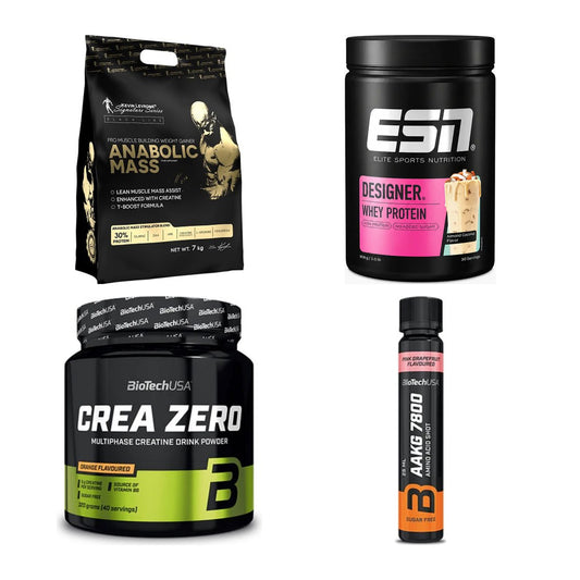 Masseaufbau für Fortgeschrittene: Kevin Levrone Anabolic + 3 weitere – alle enthaltenen Artikel