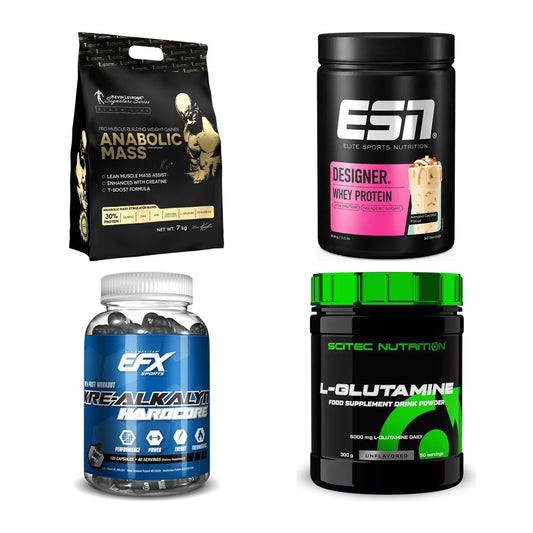Masseaufbau für Fortgeschrittene: Kevin Levrone Anabolic + 3 weitere – alle enthaltenen Artikel
