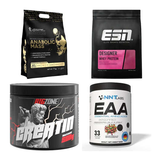 Masseaufbau für Fortgeschrittene: Kevin Levrone Anabolic + 3 weitere – alle enthaltenen Artikel