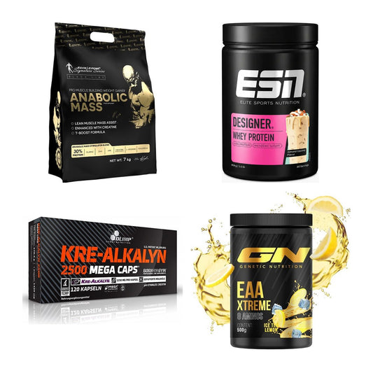 Masseaufbau für Fortgeschrittene: Kevin Levrone Anabolic + 3 weitere – alle enthaltenen Artikel
