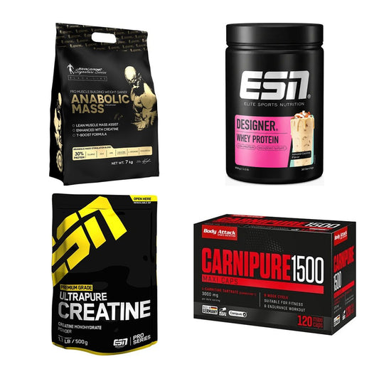 Masseaufbau für Fortgeschrittene: Kevin Levrone Anabolic + 3 weitere – alle enthaltenen Artikel