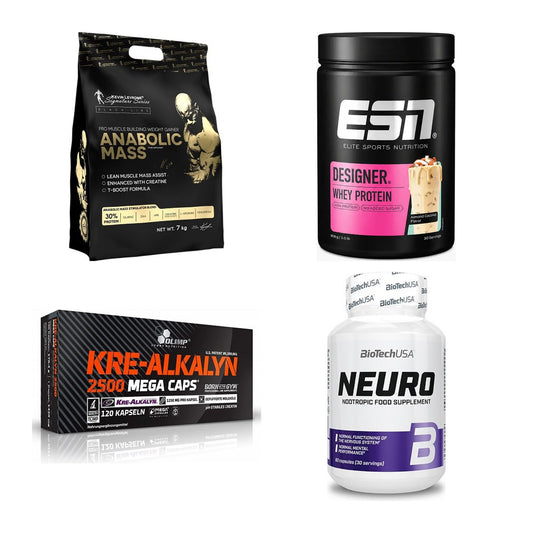 Masseaufbau für Fortgeschrittene: Kevin Levrone Anabolic + 3 weitere – alle enthaltenen Artikel