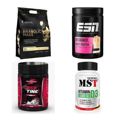 Masseaufbau für Fortgeschrittene: Kevin Levrone Anabolic + 3 weitere – alle enthaltenen Artikel