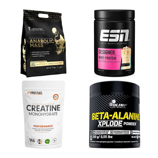 Masseaufbau für Fortgeschrittene: Kevin Levrone Anabolic + 3 weitere – alle enthaltenen Artikel