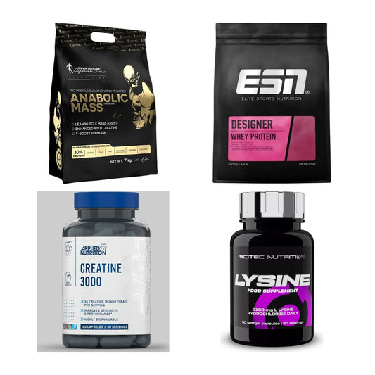 Masseaufbau für Fortgeschrittene: Kevin Levrone Anabolic + 3 weitere – alle enthaltenen Artikel