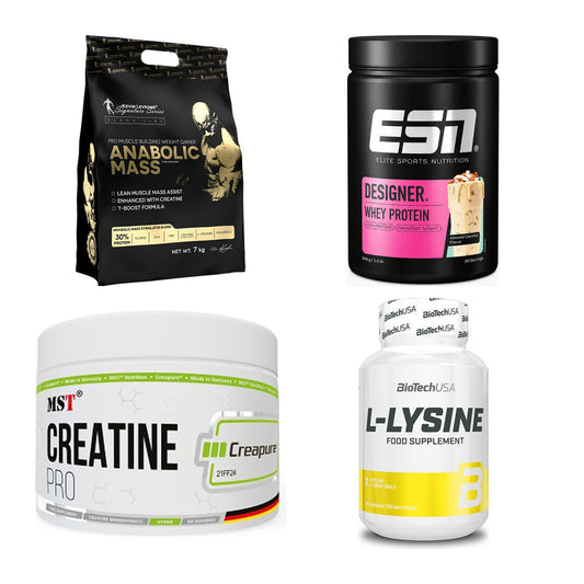 Masseaufbau für Fortgeschrittene: Kevin Levrone Anabolic + 3 weitere – alle enthaltenen Artikel