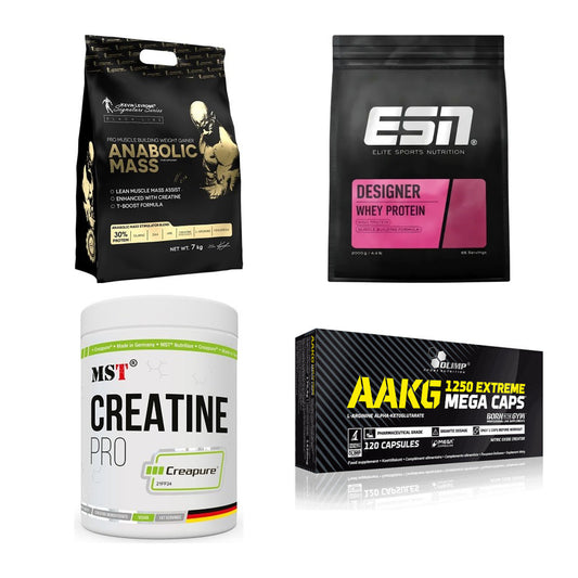 Masseaufbau für Fortgeschrittene: Kevin Levrone Anabolic + 3 weitere – alle enthaltenen Artikel