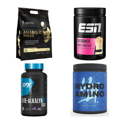 Masseaufbau für Fortgeschrittene: Kevin Levrone Anabolic + 3 weitere – alle enthaltenen Artikel