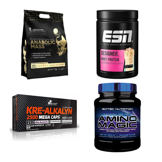 Masseaufbau für Fortgeschrittene: Kevin Levrone Anabolic + 3 weitere – alle enthaltenen Artikel