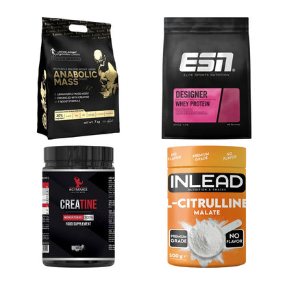 Masseaufbau für Fortgeschrittene: Kevin Levrone Anabolic + 3 weitere – alle enthaltenen Artikel