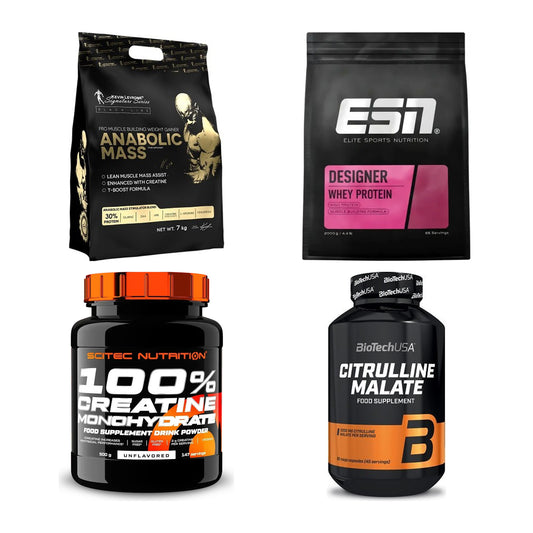 Masseaufbau für Fortgeschrittene: Kevin Levrone Anabolic + 3 weitere – alle enthaltenen Artikel