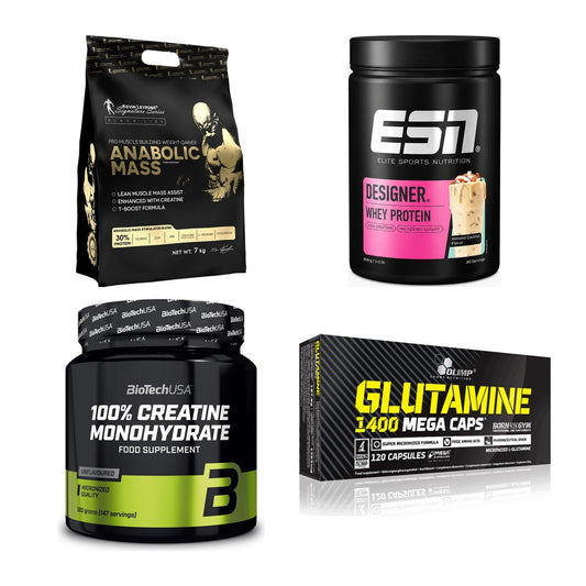 Masseaufbau für Fortgeschrittene: Kevin Levrone Anabolic + 3 weitere – alle enthaltenen Artikel
