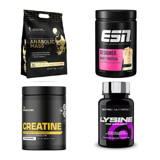 Masseaufbau für Fortgeschrittene: Kevin Levrone Anabolic + 3 weitere – alle enthaltenen Artikel