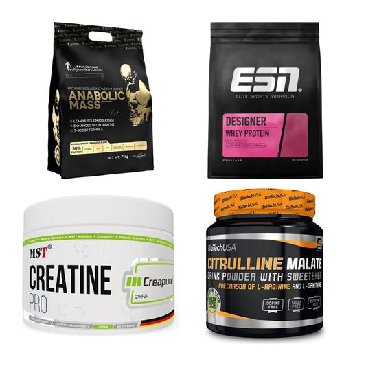 Masseaufbau für Fortgeschrittene: Kevin Levrone Anabolic + 3 weitere – alle enthaltenen Artikel