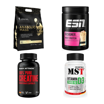 Masseaufbau für Fortgeschrittene: Kevin Levrone Anabolic + 3 weitere – alle enthaltenen Artikel