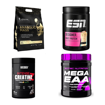 Masseaufbau für Fortgeschrittene: Kevin Levrone Anabolic + 3 weitere – alle enthaltenen Artikel