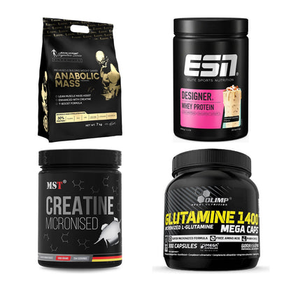 Masseaufbau für Fortgeschrittene: Kevin Levrone Anabolic + 3 weitere – alle enthaltenen Artikel
