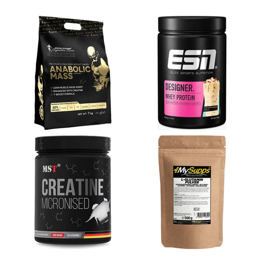 Masseaufbau für Fortgeschrittene: Kevin Levrone Anabolic + 3 weitere – alle enthaltenen Artikel