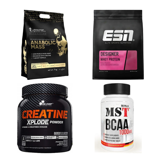 Masseaufbau für Fortgeschrittene: Kevin Levrone Anabolic + 3 weitere – alle enthaltenen Artikel