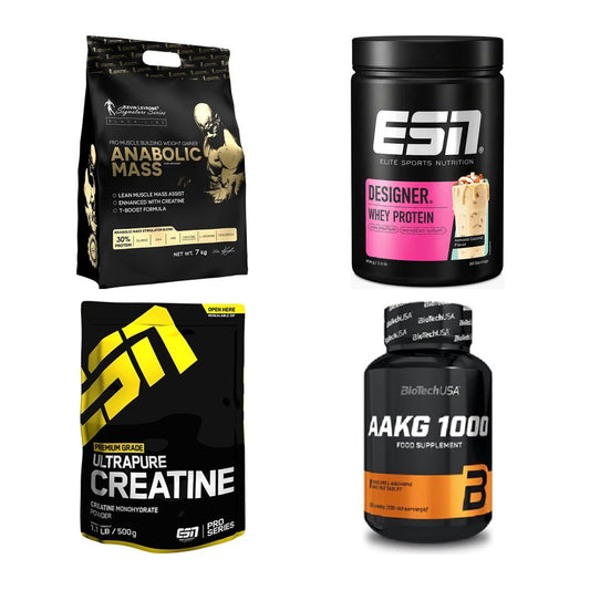 Masseaufbau für Fortgeschrittene: Kevin Levrone Anabolic + 3 weitere – alle enthaltenen Artikel